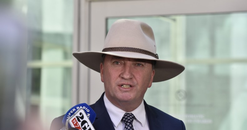 Australia's former Deputy Prime Minister Barnaby Joyce