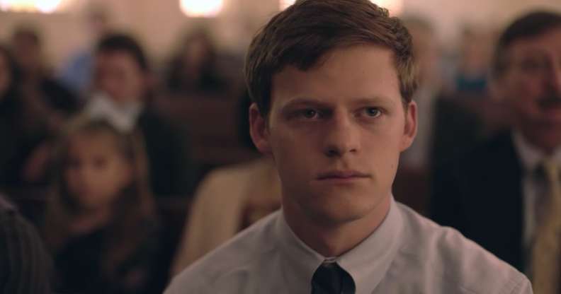 Lucas Hedges as Jared Eamons in Boy Erased