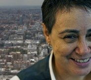 Lesbian activist Marta Alvarez in Colombia (Eve Hartley/PinkNews)