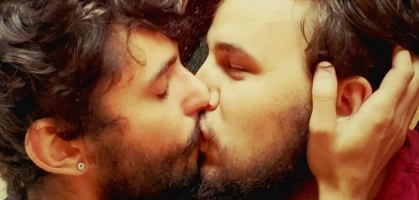 Chechnya gay purge protest kiss