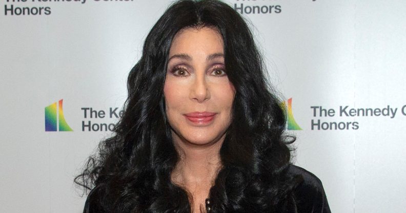 Cher arrives for the formal Artist's Dinner of the 41st Annual Kennedy Center Honors. (Ron Sachs-Pool/Getty Images)