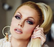 A picture of Courtney Act, who is seeking to compete in Eurovision 2019 for Australia with her song Fight for Love.