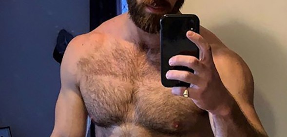Dave Marshall, a gay wrestler, who is making gay porn to raise funds for charity