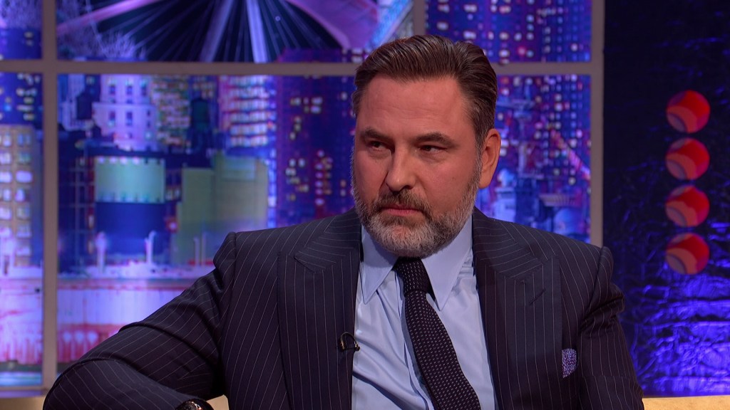 David Walliams on The Jonathan Ross Show. He said he would appear on Strictly Come Dancing and wants a same-sex partner