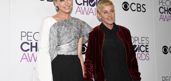 Ellen DeGeneres, who just celebrated her 15th anniversary with wife Portia de Rossi