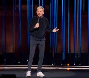 Ellen DeGeneres performing her Netflix special "Relatable"