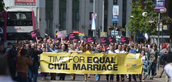 MPs vote equal marriage northern Ireland