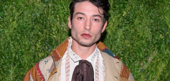 Photo of Fantastic Beasts star Ezra Miller at the CFDA / Vogue Fashion Fund 15th Anniversary Event