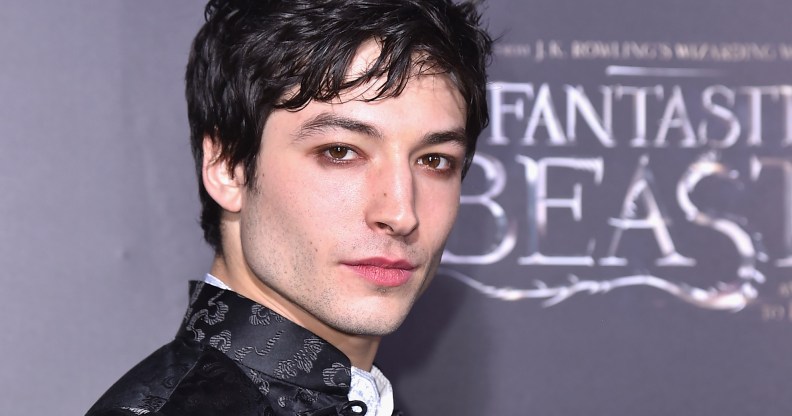 Ezra Miller attends the Fantastic Beasts And Where To Find Them