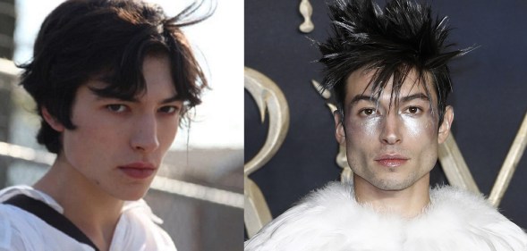 Ezra Miller's transformation from 2010 to 2018