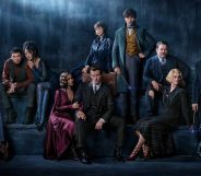 The cast starring in Fantastic Beasts 2.
