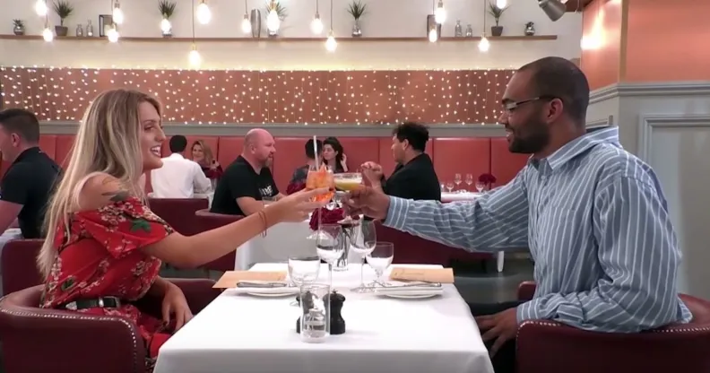 First Dates features trans woman Danni and pansexual Aiden