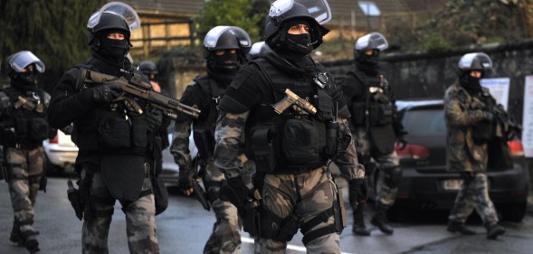 Police in France after a 2015 terror attack