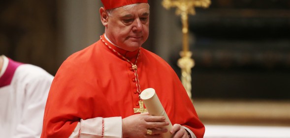 Gerhard Müller, who has blamed the Catholic Church's child sex abuse scandal on the "moral depravity" of gay people