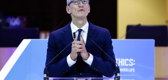 Tim Cook came out as gay in 2014.