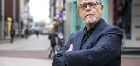 Photo of 69-year-old Dutchman Emile Ratelband in Arnhem
