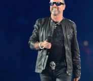 British musician George Michael performs during the closing ceremony of the London 2012 Olympic Games in the Olympic Stadium in east London on August 12, 2012. Rio de Janeiro will host the 2016 Olympic Games. AFP PHOTO / BEN STANSALL (Photo credit should read BEN STANSALL/AFP/GettyImages)