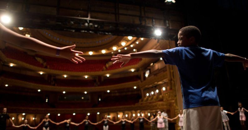 Boys in ballet