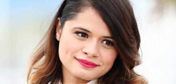 CANNES, FRANCE - MAY 16: Actress Melonie Diaz attends the 'Fruitvale Station' Photocall during the 66th Annual Cannes Film Festival at the Palais des Festivals on May 16, 2013 in Cannes, France. (Photo by Andreas Rentz/Getty Images)