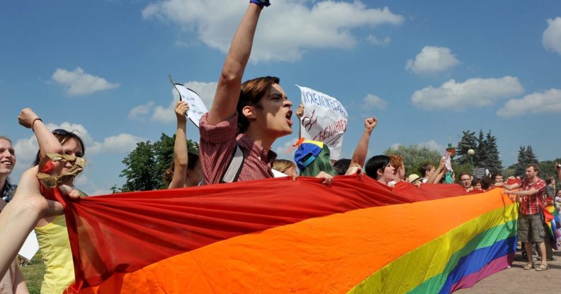 Russia lgbt rights getty