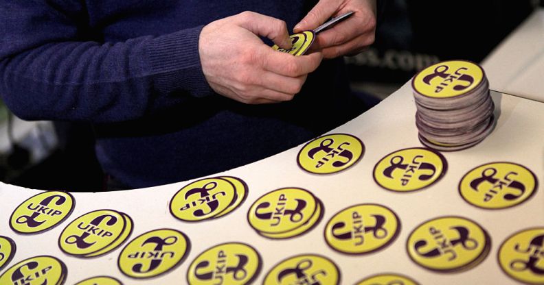 UKIP badges