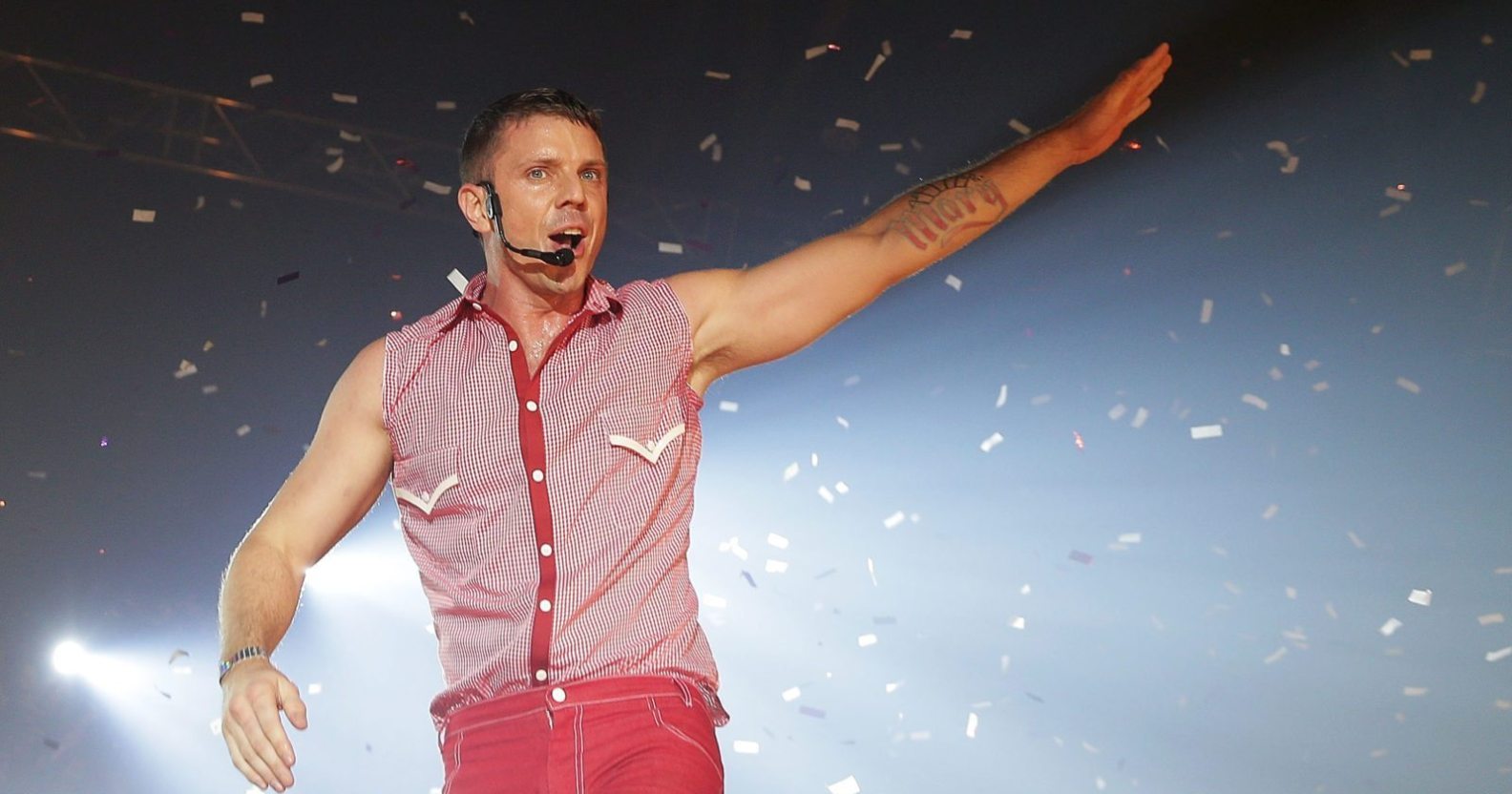 Jake Shears reveals all about stripping off at Elton John's stag do