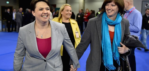 Ruth Davidson and Jen Wilson