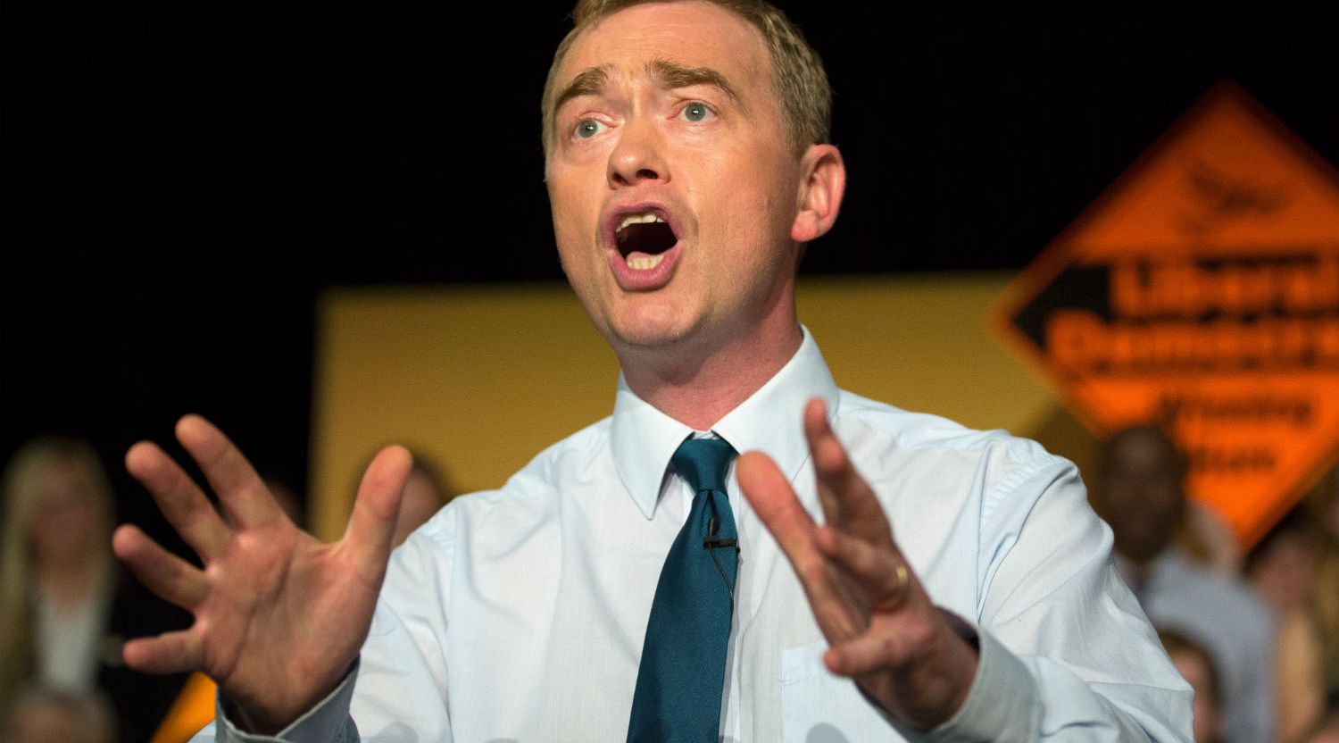 Tim Farron' compares gay people to frogs on Twitter | PinkNews