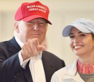 Ivanka and Donald Trump