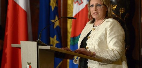 Malta's President Marie-Louise Coleiro Preca