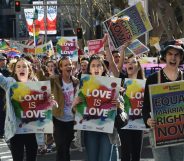 Same-sex marriage rally in Sydney