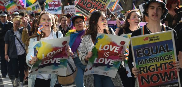 Australia same-sex marriage getty