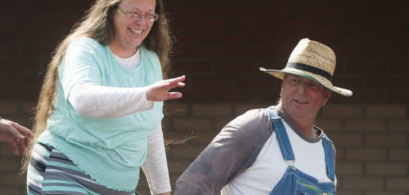 Kim Davis and her fourth husband