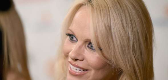 TORONTO, ON - SEPTEMBER 11: Actress Pamela Anderson attends the 5th Annual Producers Ball presented by Scotiabank in support of The 2015 Toronto International Film Festival at Royal Ontario Museum on September 11, 2015 in Toronto, Canada. (Photo by Mike Windle/Getty Images)