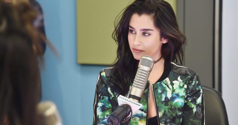 NEW YORK, NY - FEBRUARY 26: Singer Lauren Jauregui of Fifth Harmony visits "The Elvis Duran Z100 Morning Show" at Z100 Studio on February 26, 2016 in New York City. (Photo by Mike Coppola/Getty Images)