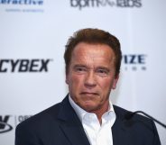 Schwarzenegger speaks at the Arnold Classic Sports Festival