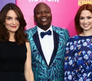 Tina Fey and stars of Kimmy Schmidt