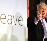 Boris Johnson leave