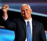 Mike Pence 'solidifying his base' at anti-LGBT event ahead of 2024 election