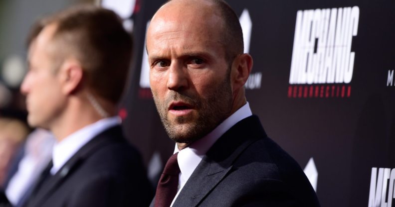 HOLLYWOOD, CA - AUGUST 22: Actor Jason Statham attends the premiere of Summit Entertainment's "Mechanic: Resurrection" at ArcLight Hollywood on August 22, 2016 in Hollywood, California. (Photo by Frazer Harrison/Getty Images)