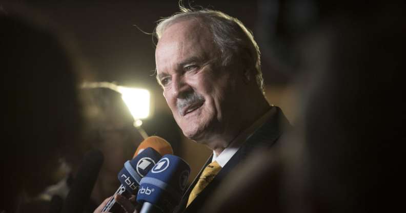 BERLIN, GERMANY - SEPTEMBER 13: John Cleese attends the 55th Rose d'Or Award at Axica-Kongress- und Tagungszentrum on September 13, 2016 in Berlin, Germany. (Photo by Clemens Bilan/Getty Images)