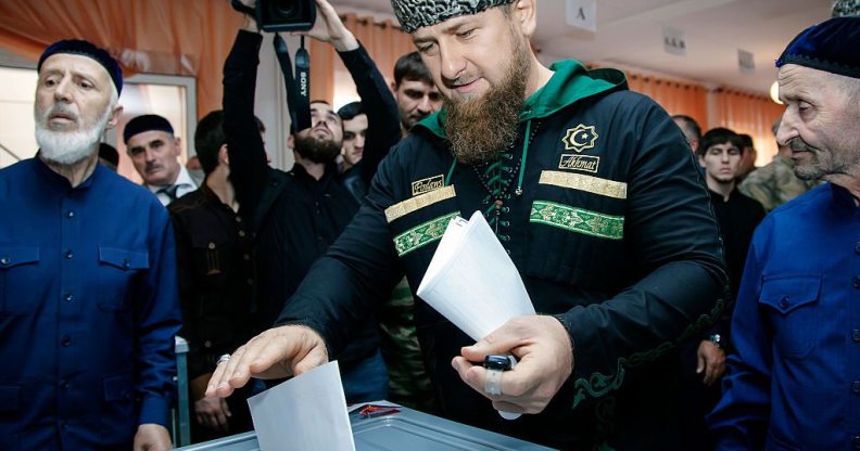 Chechnya's leader Ramzan Kadyrov
