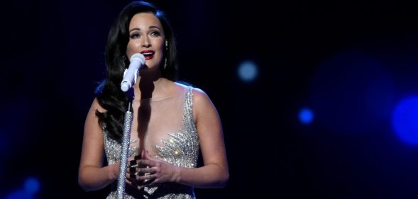 NASHVILLE, TN - NOVEMBER 08: Singer-songwriter Kacey Musgraves performs on stage during the CMA 2016 Country Christmas on November 8, 2016 in Nashville, Tennessee. (Photo by Rick Diamond/Getty Images)