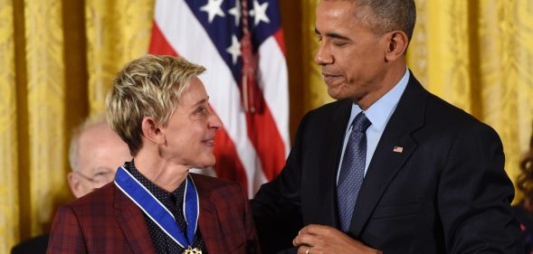 Obama and Ellen