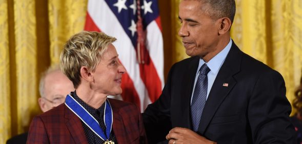 Obama and Ellen
