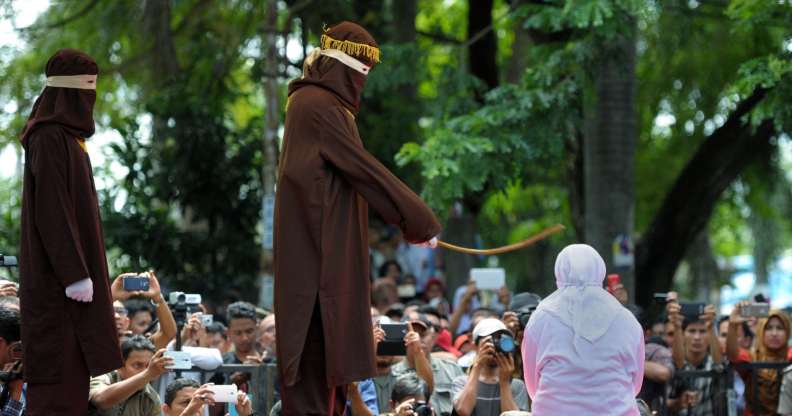 Sharia law - Woman whipped 26 times in Indonesia for having sex outside  marriage, World, News