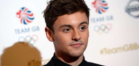 LONDON, ENGLAND - NOVEMBER 30: Host and diver Tom Daley attends the Team GB Ball at Battersea Evolution on November 30, 2016 in London, England. (Photo by Jeff Spicer/Getty Images)
