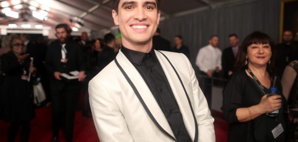 LOS ANGELES, CA - FEBRUARY 12: Singer-songwriter Brendon Urie attends The 59th GRAMMY Awards at STAPLES Center on February 12, 2017 in Los Angeles, California. (Photo by Christopher Polk/Getty Images for NARAS)