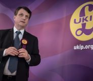UKIP (UK Independence Party) Brexit spokesman and Member of the European Parliament for London (MEP), Gerard Batten, addresses members of the media at the party's by-election campaign headquarters in Stoke-on-Trent, central England on February 13, 2017. UKIP Leader Paul Nuttall is standing as the party's canditate in the forthcoming by-election for the seat of Stoke-on-Trent Central, which has been held by the Labour Party since 1950. / AFP / Oli SCARFF (Photo credit should read OLI SCARFF/AFP/Getty Images)