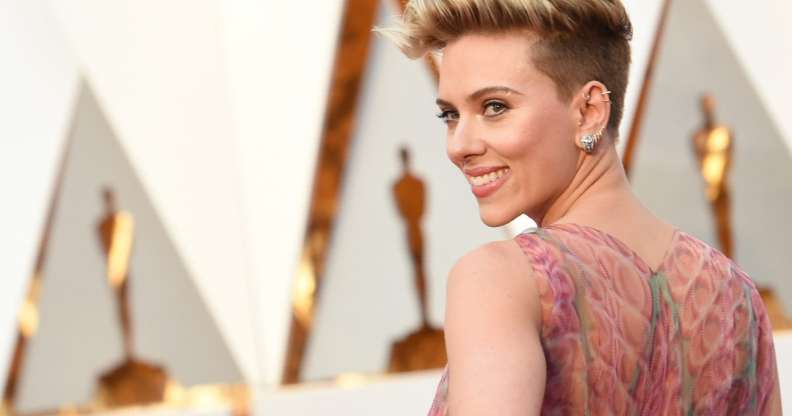 A picture of Scarlett Johannson, who Andy Serkis believe should have been casted to play a trans character.